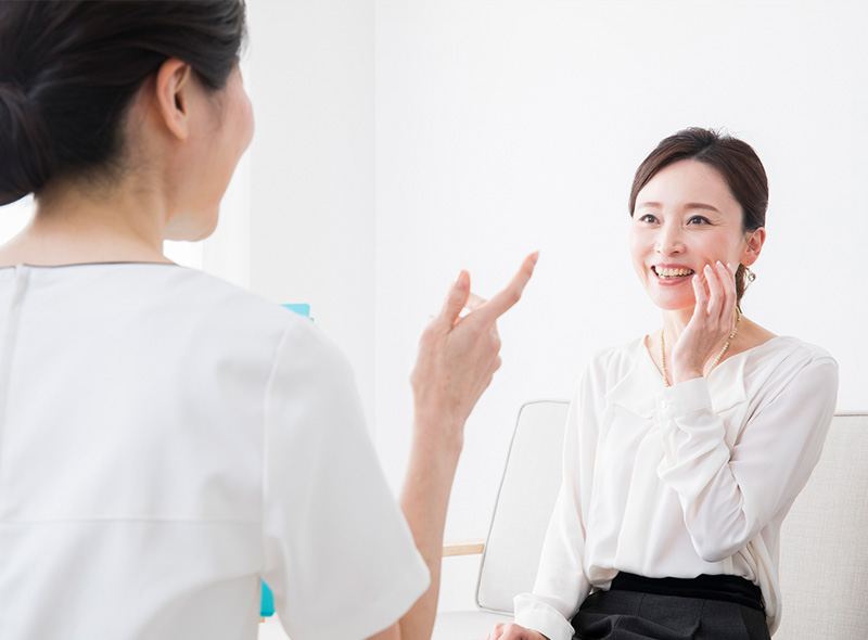 カウンセリングの様子