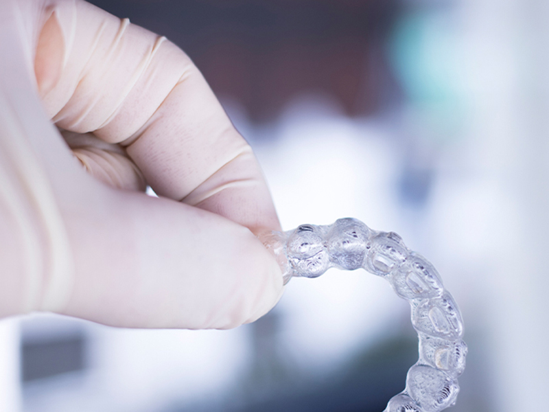 マウスピース製作の様子