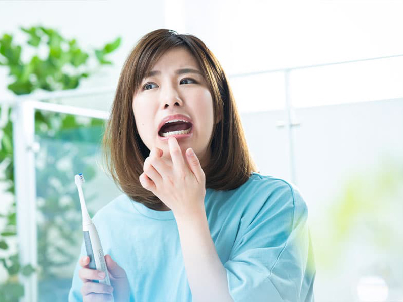 詰め物の劣化防止