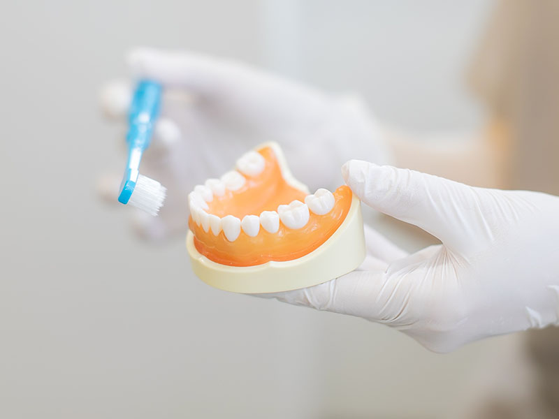 ブラッシング指導