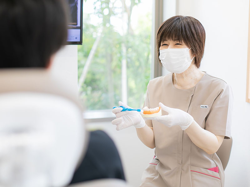 担当衛生士制を導入しています