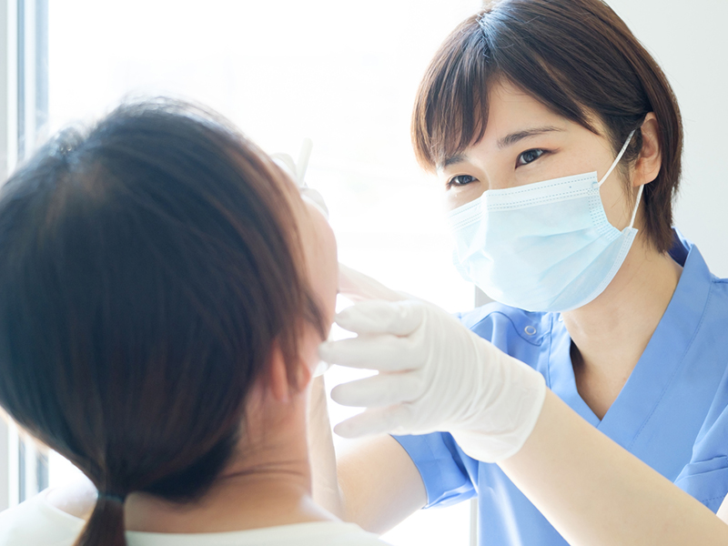 学校検診の後の治療にも対応